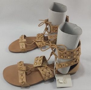 BARBARA BARBIERI studded sandals SH08